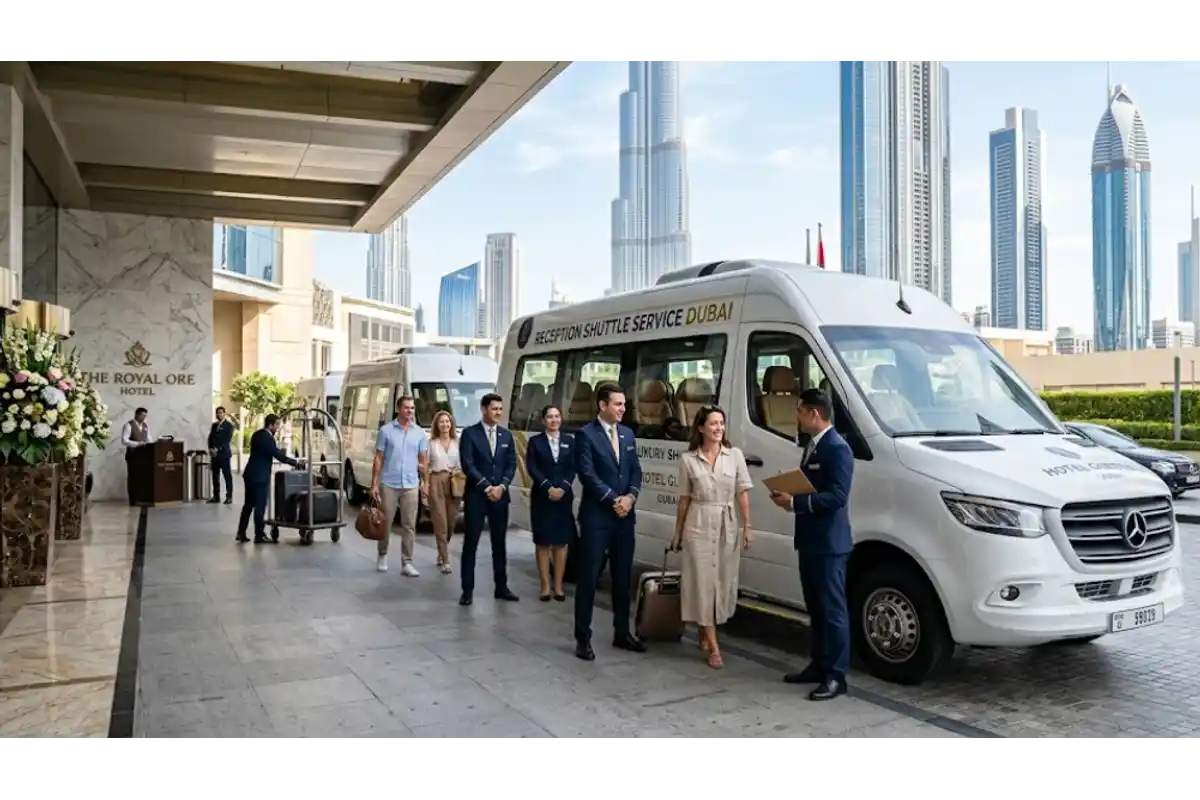 Reception Shuttle Buses in Dubai